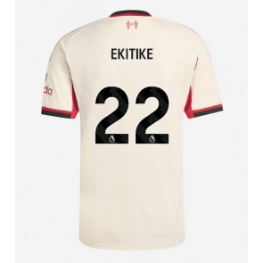 Liverpool Hugo Ekitike #22 Bortatröja 2025-26 Kortärmad